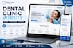 design a modern responsive dental clinic website
