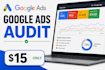 do google ads campaings audit