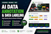do accurate ai data annotation and data labeling