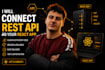connect rest API to your react app