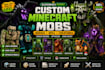 create custom minecraft mobs, bosses, npcs and blockbench creatures
