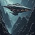 spaceship, illustration and sci fi concept art