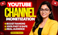 complete youtube channel monetization promotion