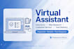do data entry, web research and customer service