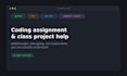 do your coding assignments and class projects
