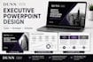 design a professional executive powerpoint presentation