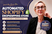 build automated shopify dropshipping store or shopify redesign