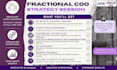 provide a fractional coo strategy session