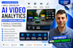 develop ai video analytics, cctv surveillance, people counting, vehicle tracking