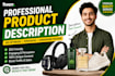 do a product description