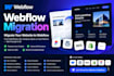 webflow migration migrate your webflow website do cms migration figma to webflow