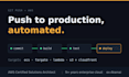 set up AWS ci cd pipeline for ecs, lambda and fargate
