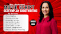 write movie script screenplay film script screenwriting comedy script tv pilot