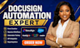 create docusign forms, signature workflows, and automated document processes