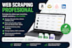extraer datos limpios de cualquier sitio web con scraping profesional
