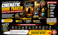 create an epic cinematic book trailer video   and book promotion video