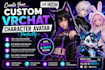 create your custom vrchat character avatar perfectly