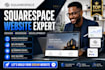 build, design or redesign squarespace website, squarespace website development