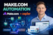 fix make com, made com, setup make com automation, make automation expert zapier