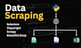 do web scraping, python web scraping, and data scraping