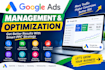manage and optimize google ads PPC campaigns