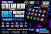 setup stream deck with obs hotkeys and macros