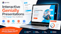 interactive genially presentations, quizzes and infographics