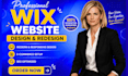 design wix website wix website development build wix website redesign wix studio