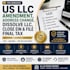 us llc amendment, address change dissolve llc, close ein, file final tax as CPA