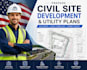 prepare civil site development and utility plans