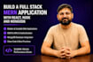 build a full stack mern application with react node and mongodb
