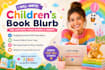 write compelling children book blurb, amazon KDP description and back cover copy