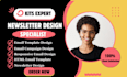 create convertkit newsletter design email template design HTML email design