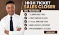 be sales closer b2b lead genration appointment setter sales representative sdr
