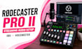 set up rodecaster pro ii voicemeeter and obs streaming audio