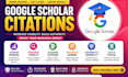 increase google scholar citations and research visibility