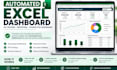 build automated excel dashboard kpi tracker, reporting and interactive dashboard