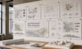 create architectural site analysis diagrams, maps and presentation boards