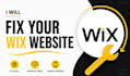 fix wix website design edit wix fix wix redesign