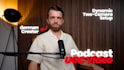 create a dynamic two camera german podcast ugc video