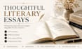 write thoughtful literary essays and reflective articles