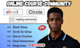 setup skool community skool course content circle so skool online community