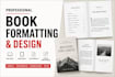 book formatting, paperback hardcover formatting, kindle ebook formatting, epub