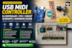 develop custom usb midi controller dj controller hardware pcb circuit schematics