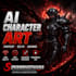 create ai gaming wallpapers and character art in 4k