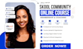 skool community setup skool community online course membership and coaching