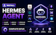 install hermes agent, claude jarvis ai, openclaw setup obsidian hermes telegram