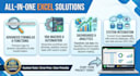 build custom excel automation dashboards and formulas