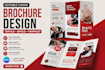 design editable canva brochure trifold bifold brochure and pamphlet