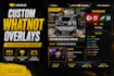 create a professional whatnot stream overlay